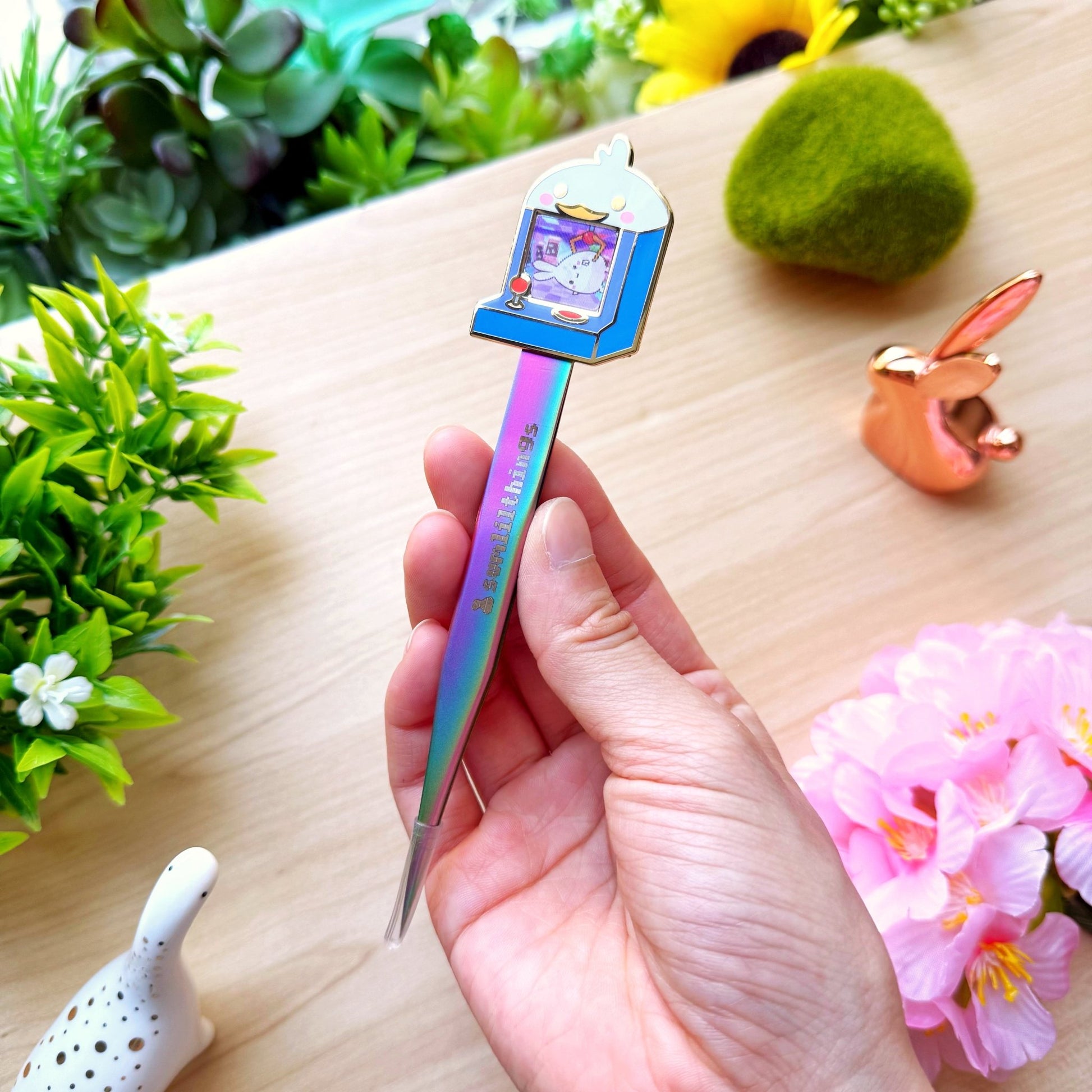 Enamel Tweezer - Lil' Arcade Time (Fine Point) - SumLilThings
