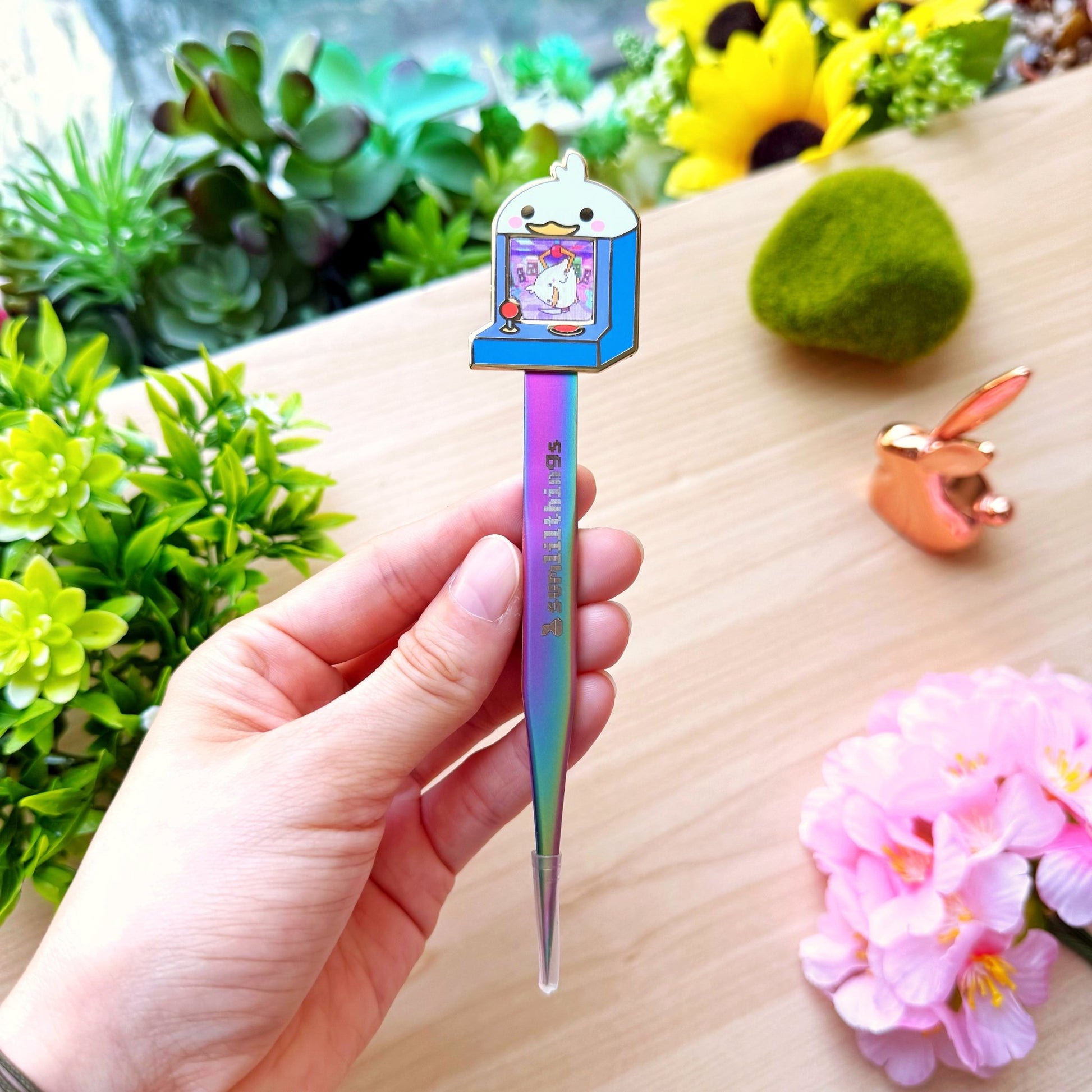 Enamel Tweezer - Lil' Arcade Time (Fine Point) - SumLilThings