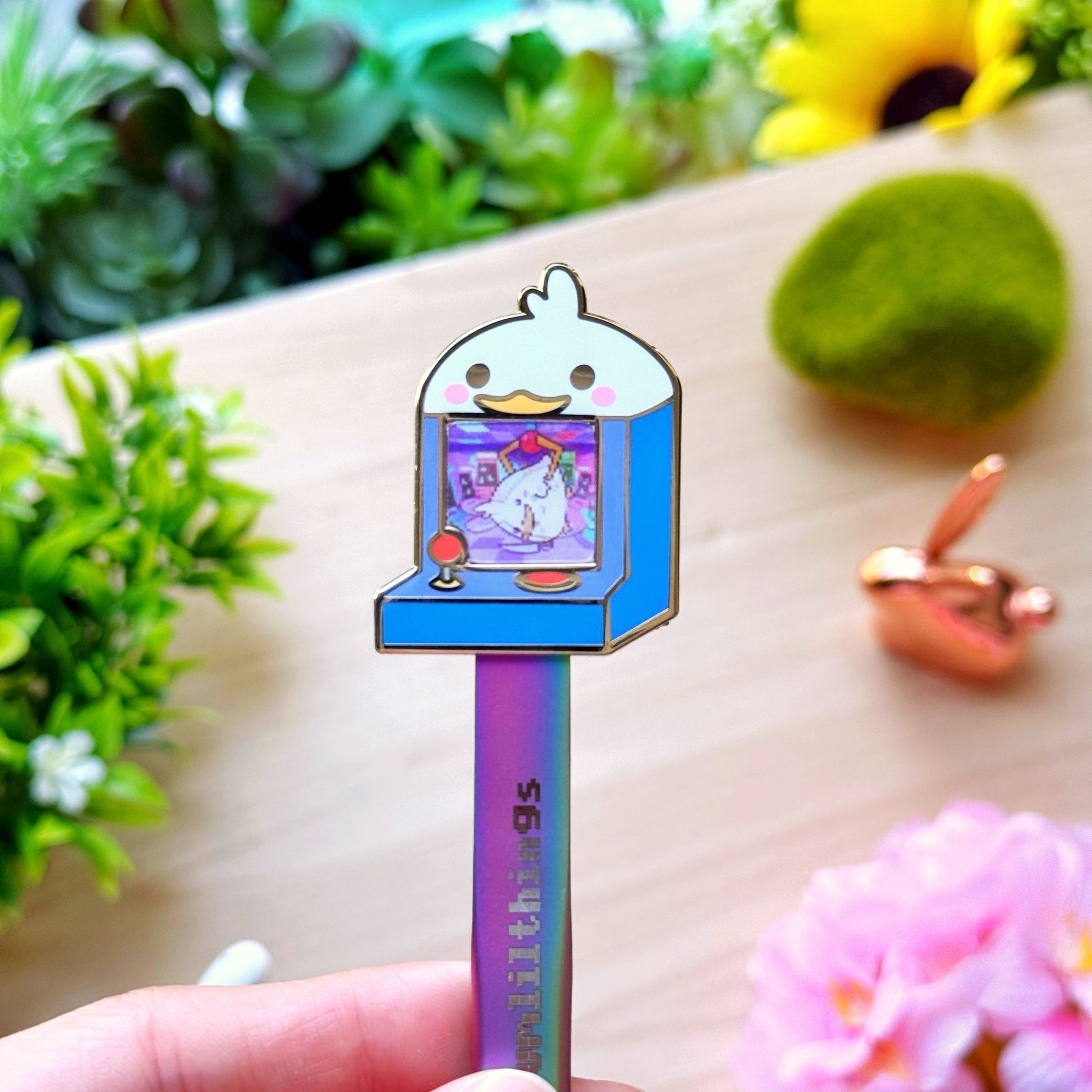 Enamel Tweezer - Lil' Arcade Time (Fine Point) - SumLilThings
