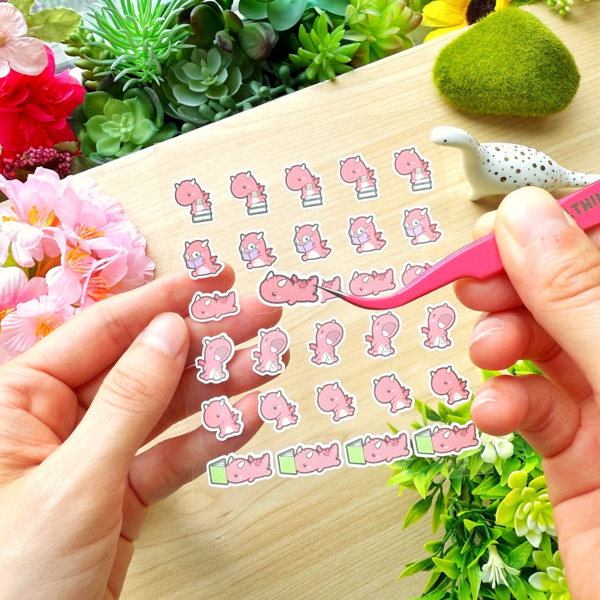 Enamel Tweezer - Lil' Dragon Reads - SumLilThings