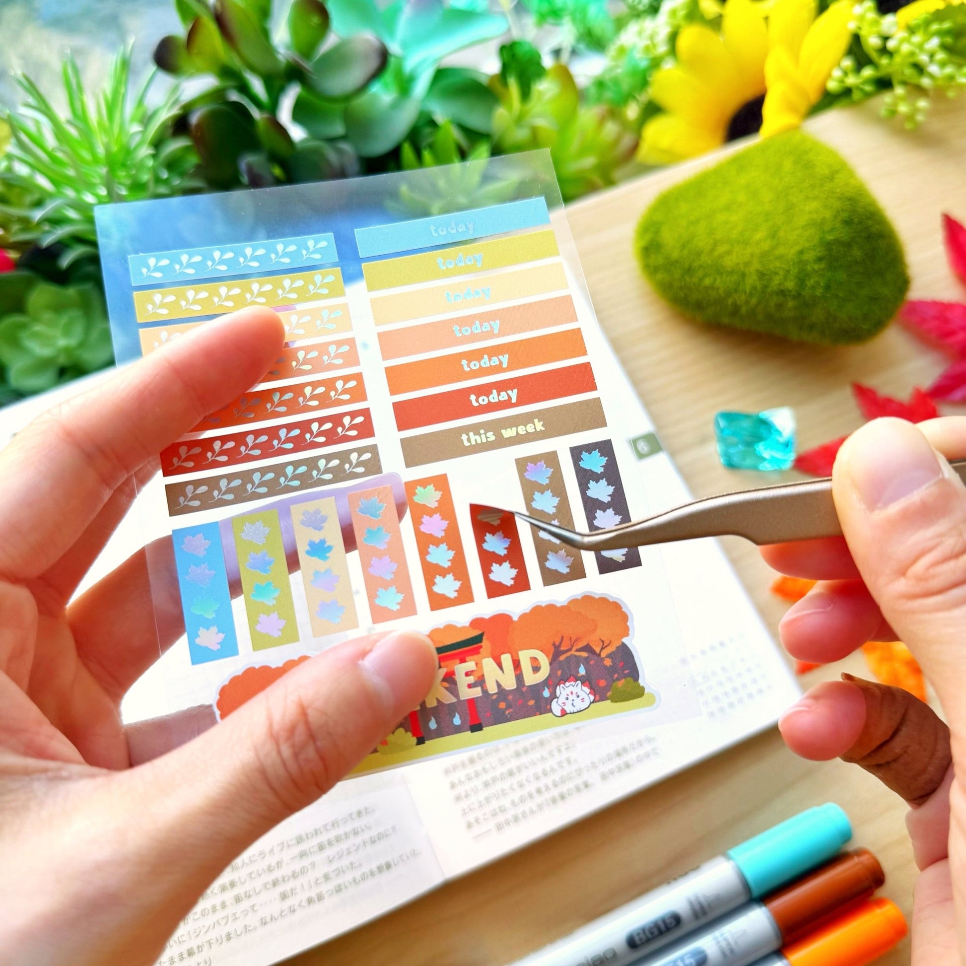 Enamel Tweezer - Lil' Kitsune - SumLilThings