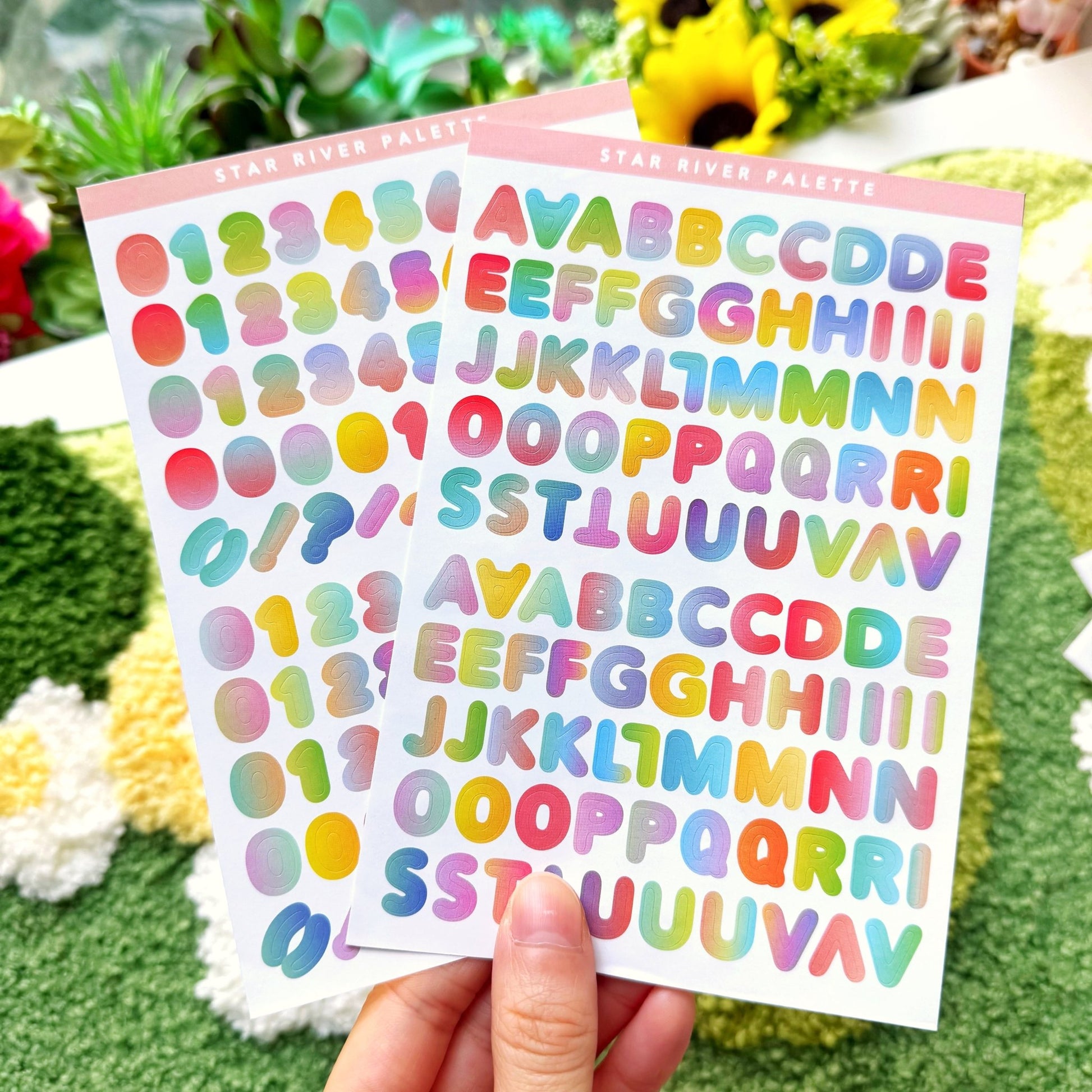 [GIFT] Alphabet & Number Journal Stickers - SumLilThings