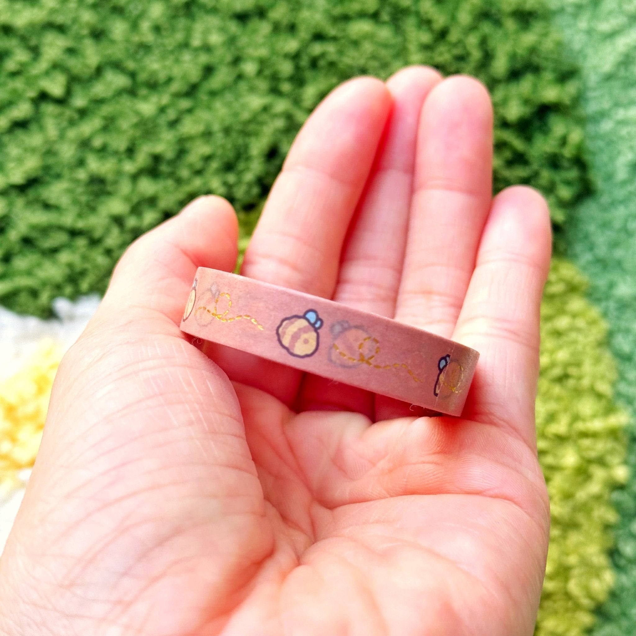 [GIFT] Washi Tape - Lil' Beebee (10mm) - Holo Gold - SumLilThings