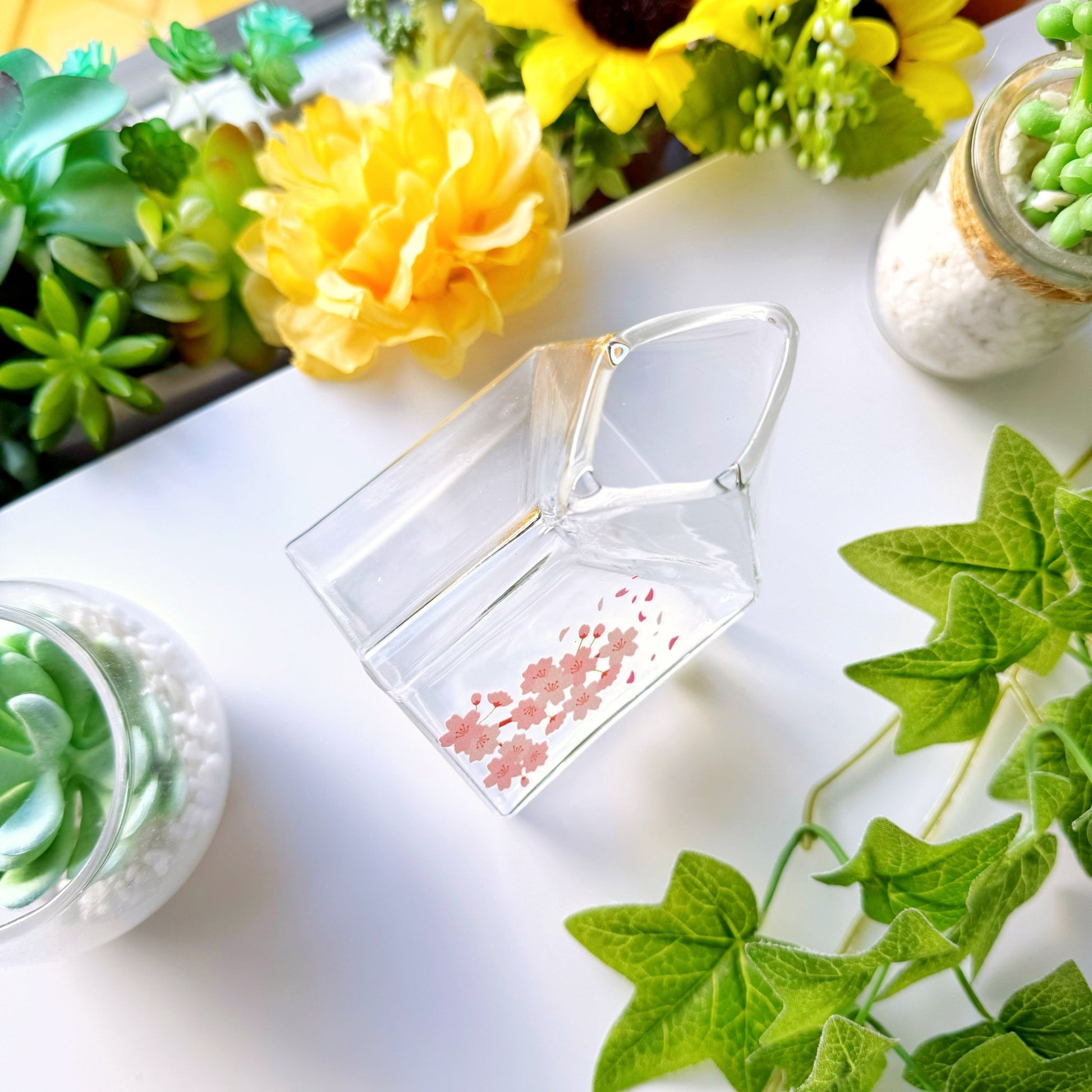 Glass Milk Carton - Matcha Pocky - SumLilThings