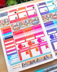 Hobonichi COUSIN - Lil' Cyber City Life - Holo Gold Foil - SumLilThings