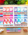 Hobonichi COUSIN - Lil' Cyber City Life - Holo Gold Foil - SumLilThings