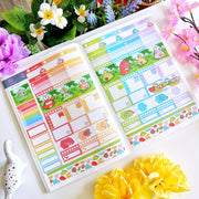 Hobonichi COUSIN - Lil' Dino Picnic- Holo Foil - SumLilThings