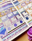 Hobonichi COUSIN - Lil' Lavender Sweets - Holo Gold Foil - SumLilThings