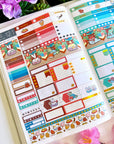 Hobonichi COUSIN - Lil' Night Market - Holo Gold - SumLilThings