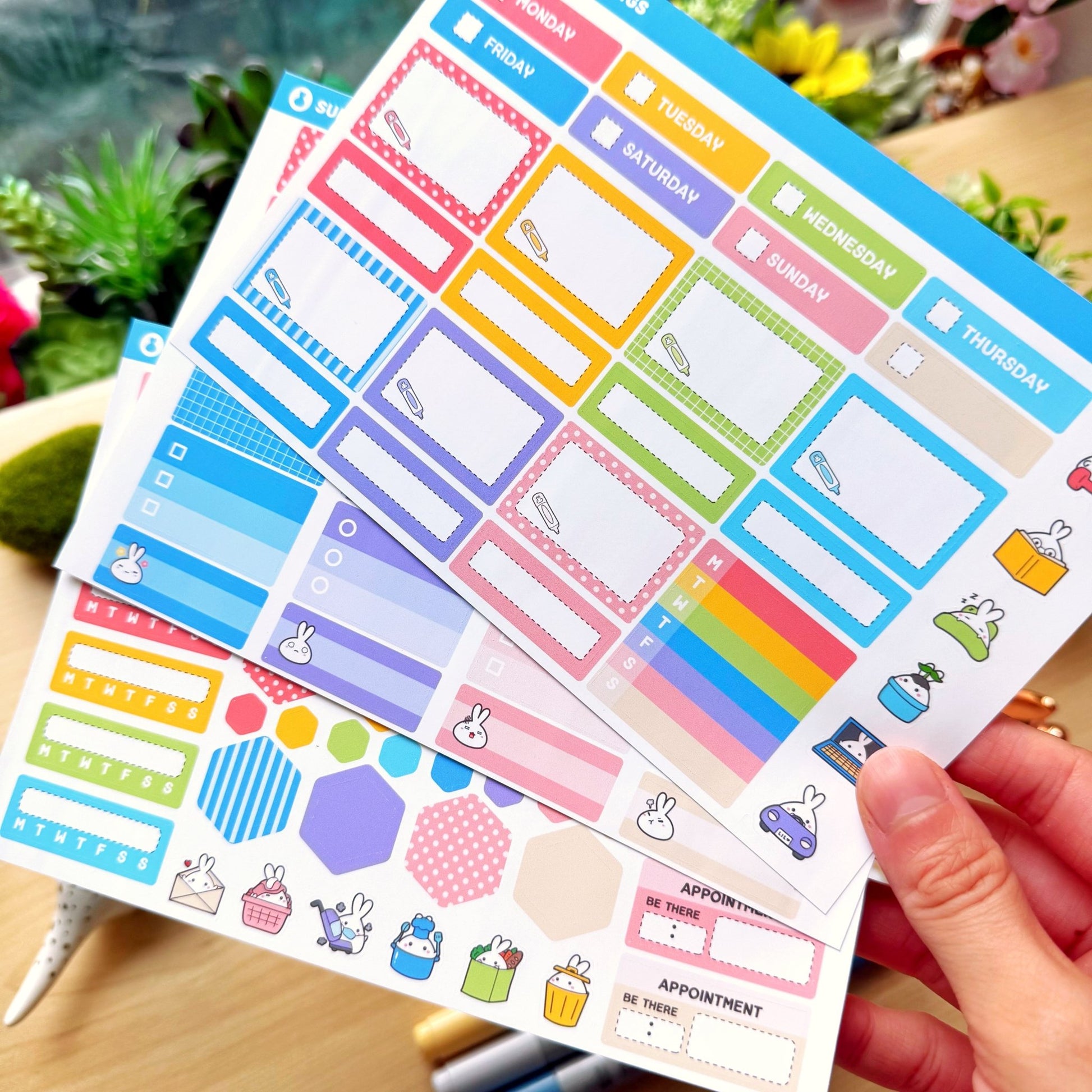 Hobonichi COUSIN - Lil' Office Life - Rose Gold Foil - SumLilThings