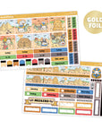 Hobonichi COUSIN - Lil Ruins History: Ancient Egypt - Gold Foil - SumLilThings