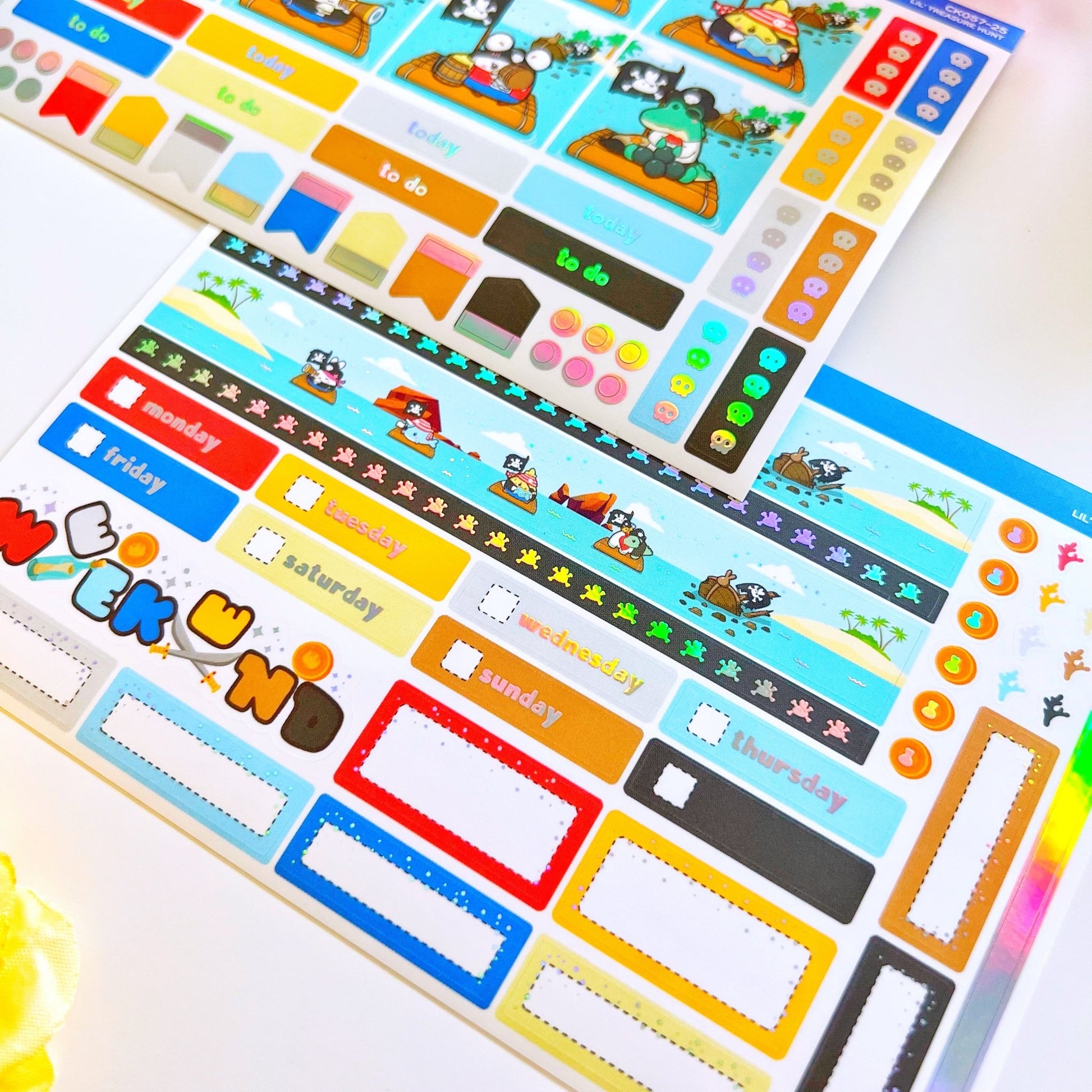 Hobonichi COUSIN - Lil' Treasure Hunt - Holo Foil - SumLilThings