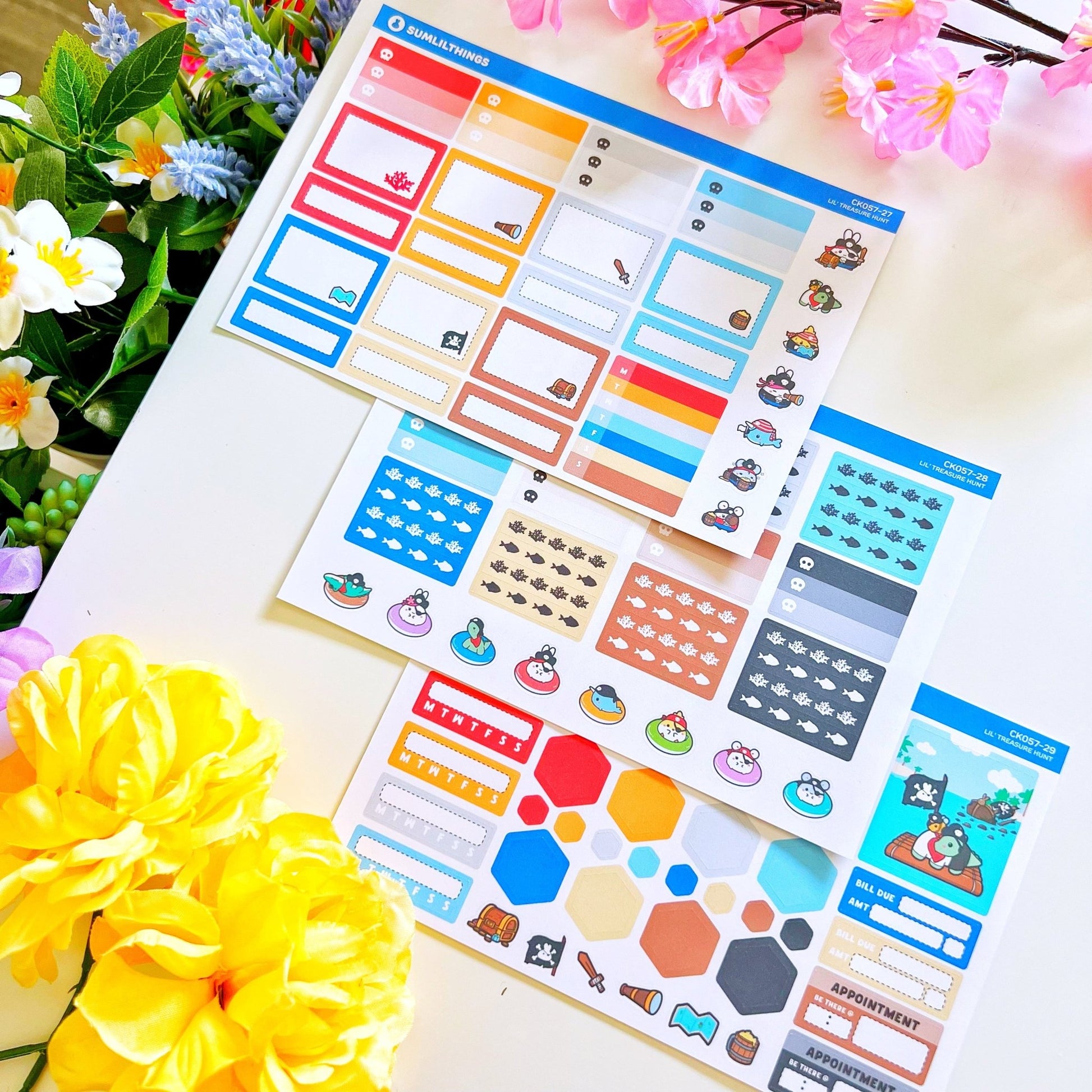 Hobonichi COUSIN - Lil' Treasure Hunt - Holo Foil - SumLilThings