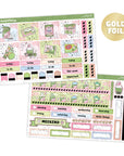 Hobonichi COUSIN - Matcha Munchies - Gold Foil - SumLilThings