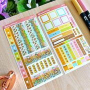 Hobonichi WEEKS - Be Capy & Chill - Holo Gold - SumLilThings