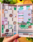 Hobonichi WEEKS - Lil' Coffee Shop - Gold Foil - SumLilThings