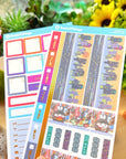 Hobonichi WEEKS - Lil' Cyber City Life - Holo Gold Foil - SumLilThings