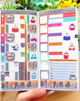 Hobonichi WEEKS - Lil' Cyber City Life - Holo Gold Foil - SumLilThings