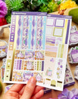 Hobonichi WEEKS - Lil' Lavender Sweets - Holo Gold Foil - SumLilThings