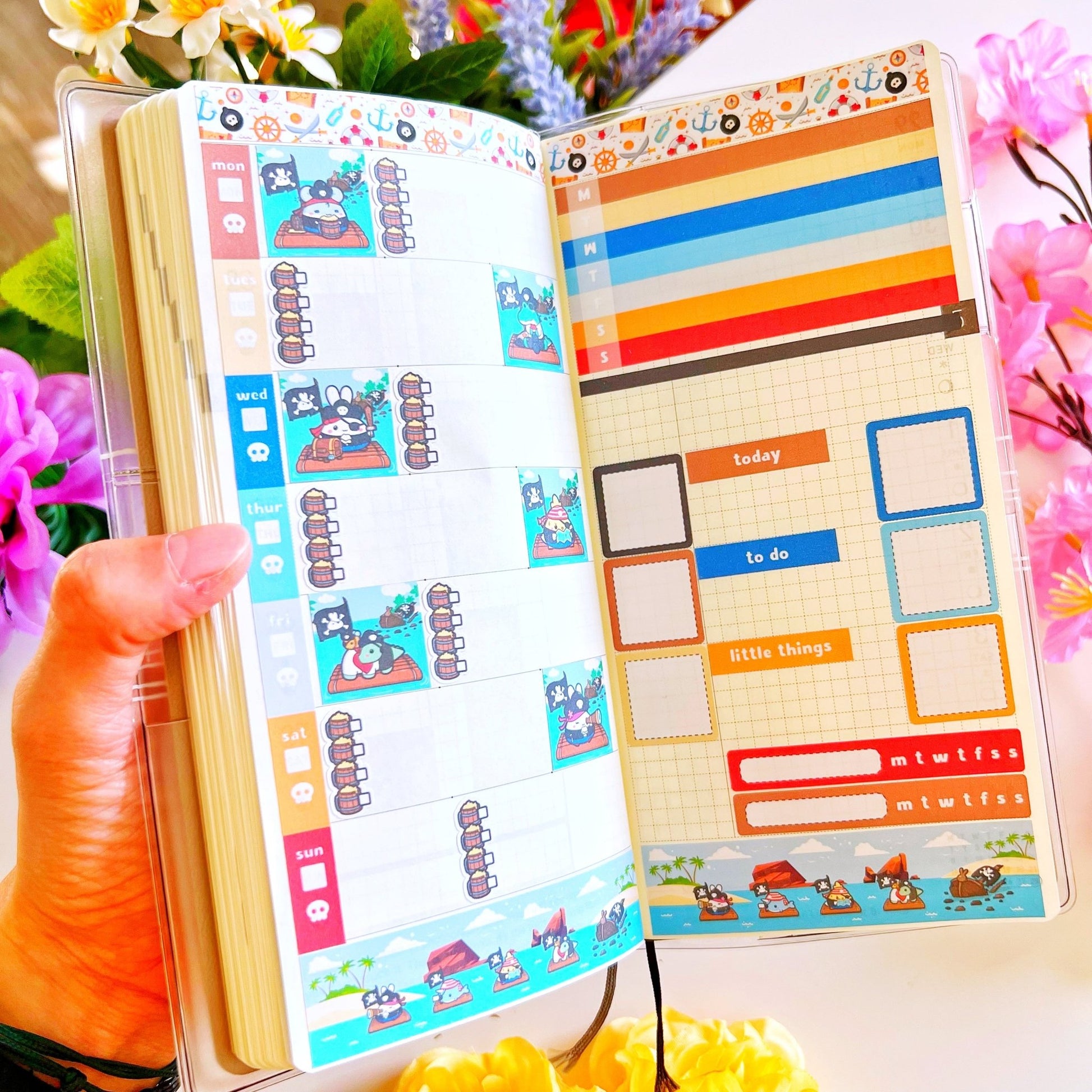 Hobonichi WEEKS - Lil' Treasure Hunt - Holo Foil - SumLilThings