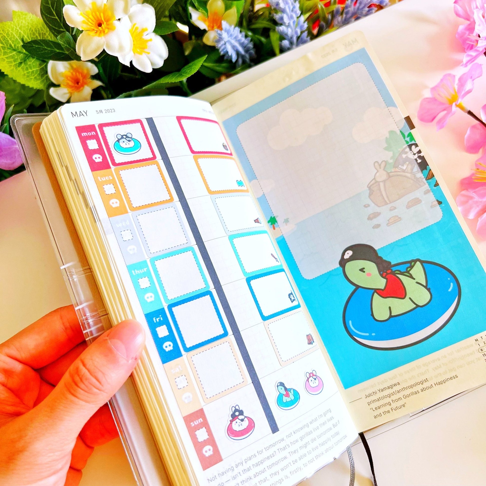 Hobonichi WEEKS - Lil' Treasure Hunt - Holo Foil - SumLilThings