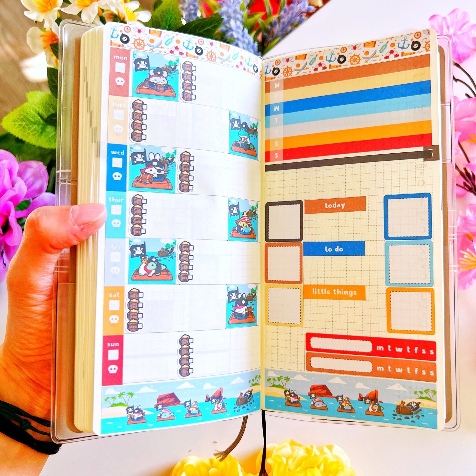 Hobonichi WEEKS - Lil' Treasure Hunt - Holo Foil - SumLilThings