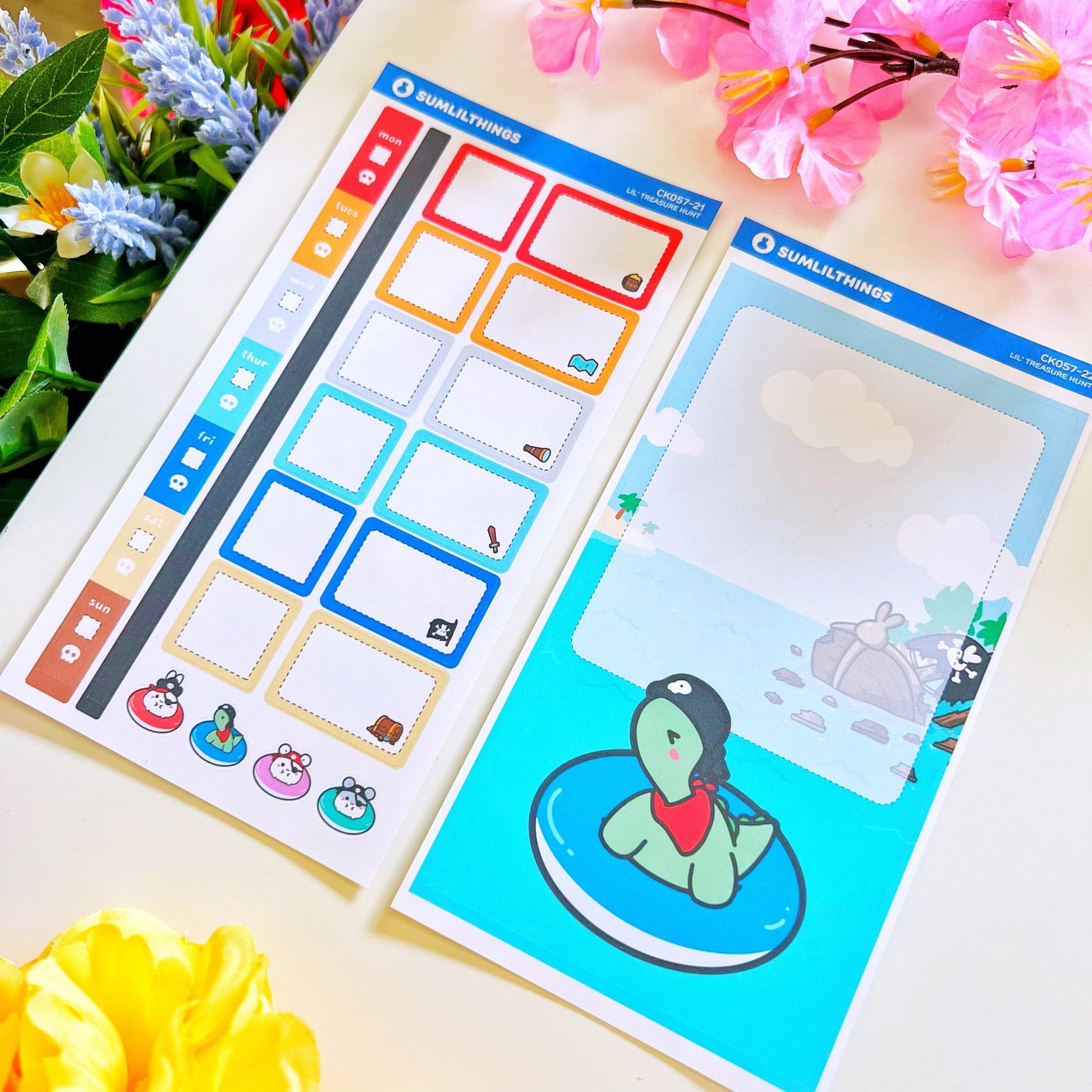 Hobonichi WEEKS - Lil' Treasure Hunt - Holo Foil - SumLilThings