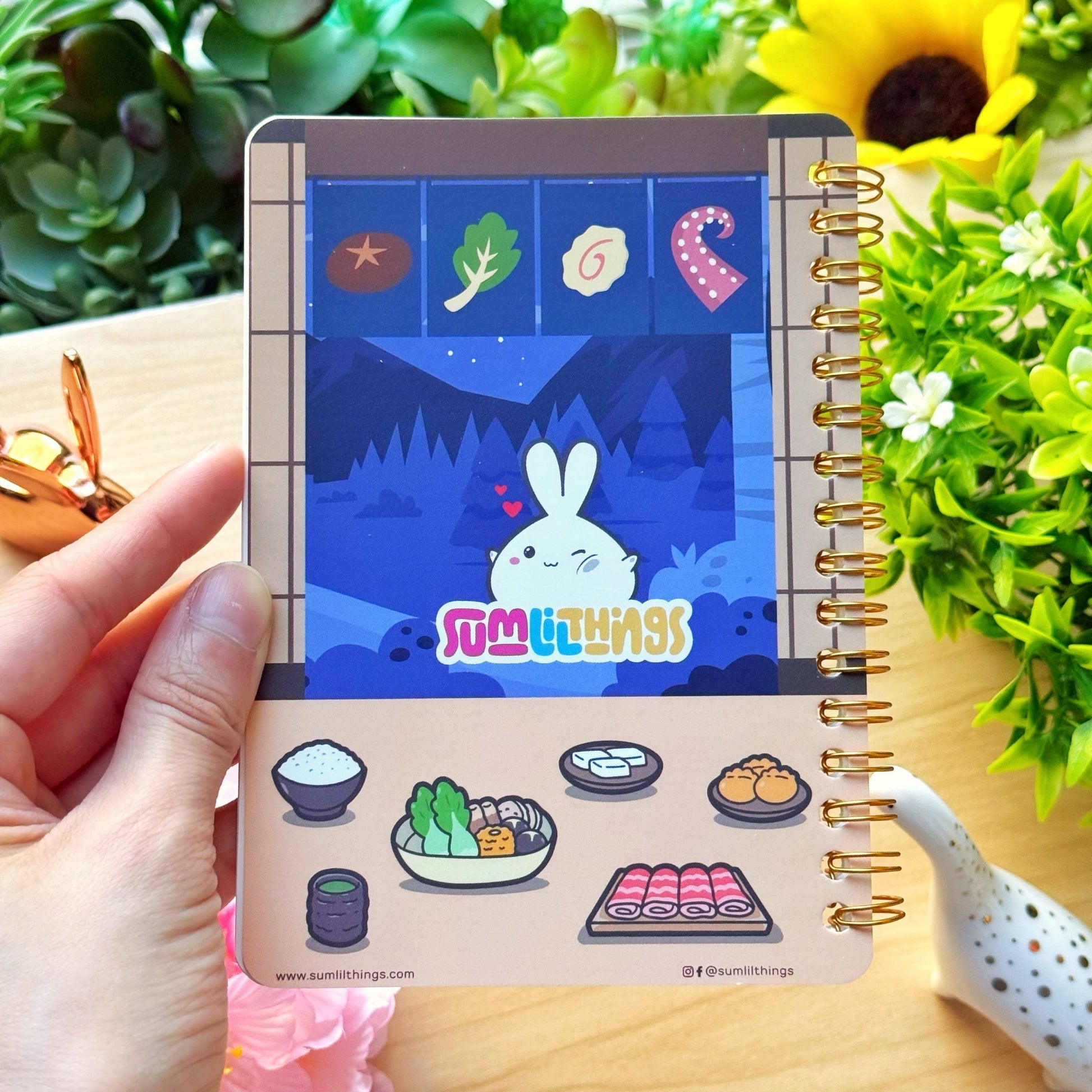 Hot Pot Reusable Sticker Book (A6) - SumLilThings