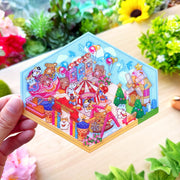 Isometric Scene Sticker - Amusement Park (South Side) - SumLilThings