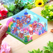 Isometric Scene Sticker - Amusement Park (West Side) - SumLilThings