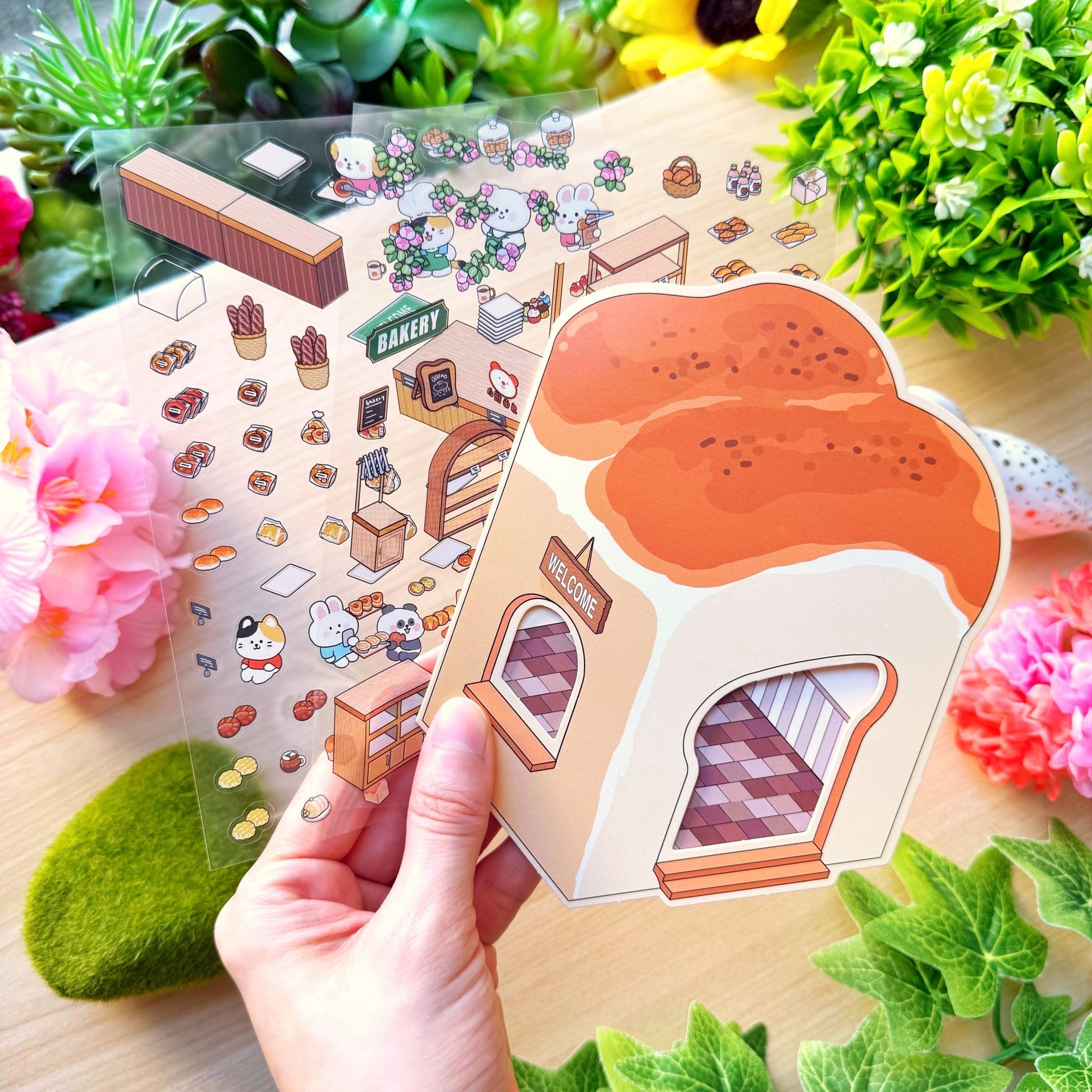 Isometric Scene Sticker - Blissful Bakery (Series 5) - SumLilThings
