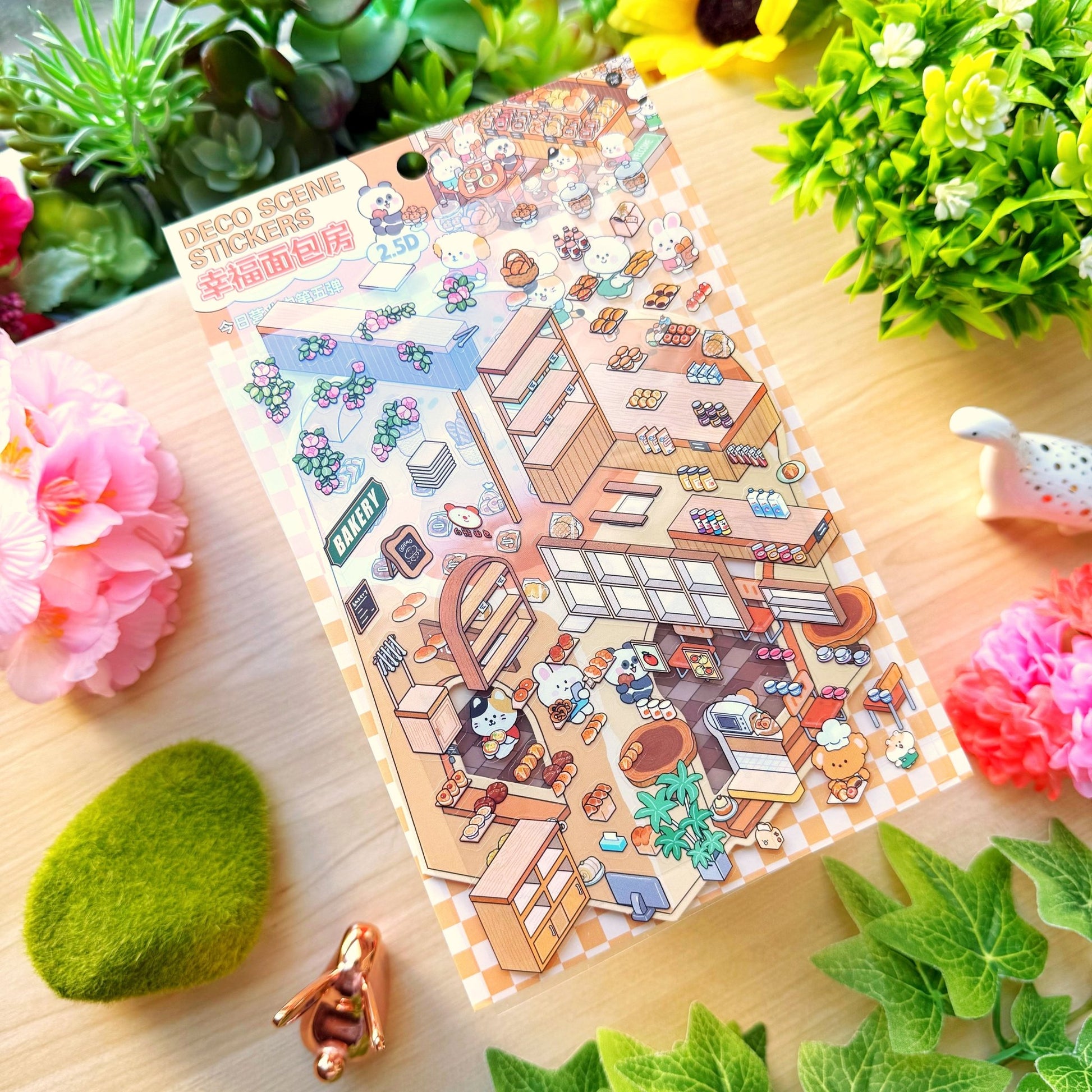 Isometric Scene Sticker - Blissful Bakery (Series 5) - SumLilThings