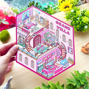 Isometric Scene Sticker - Grand Villa (Jumbo World) - SumLilThings