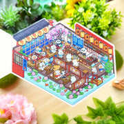 Isometric Scene Sticker - Lucky Sushi Bar (Series 5) - SumLilThings
