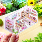 Isometric Scene Sticker - Sweet Treats Corner - SumLilThings