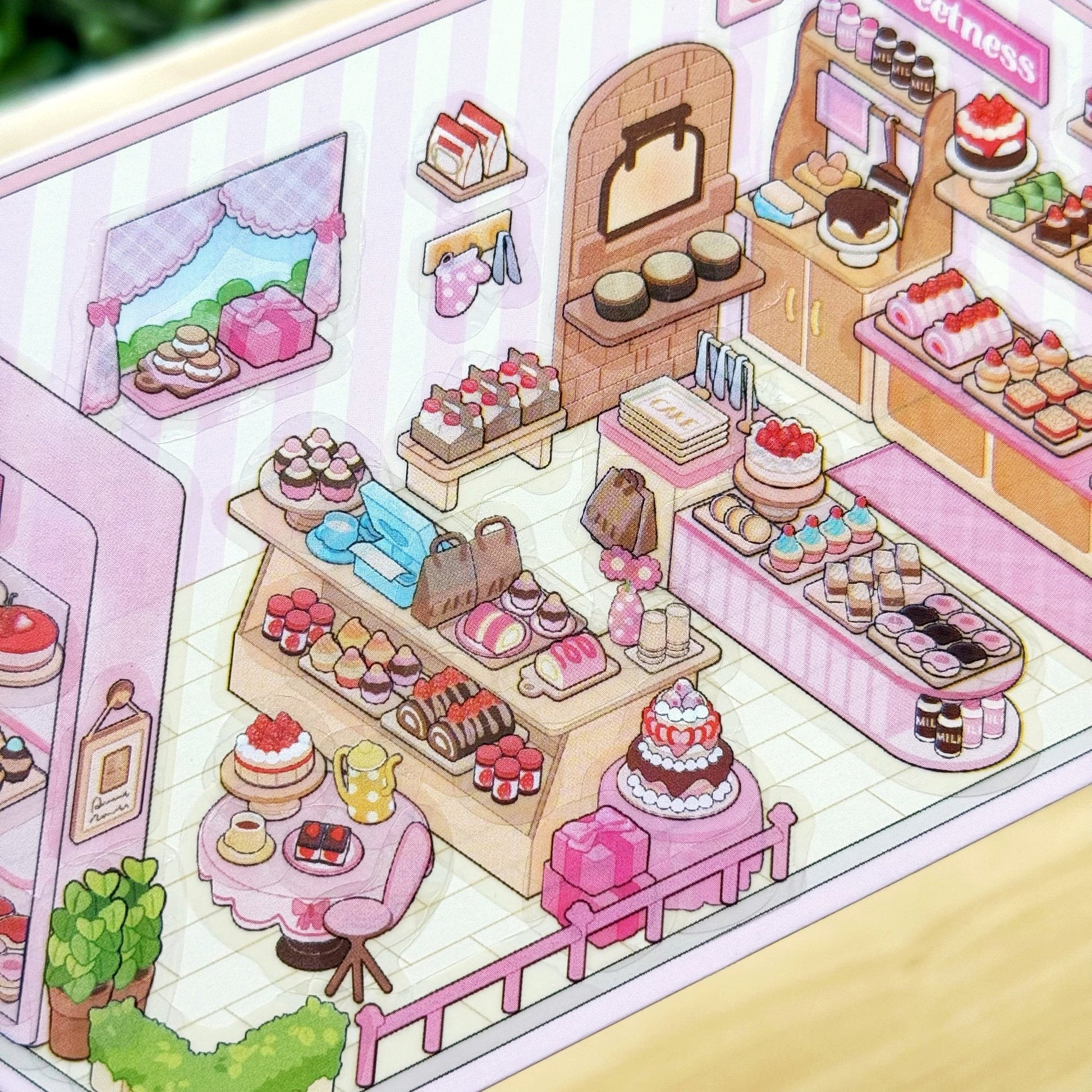Isometric Scene Sticker - Sweet Treats Corner - SumLilThings