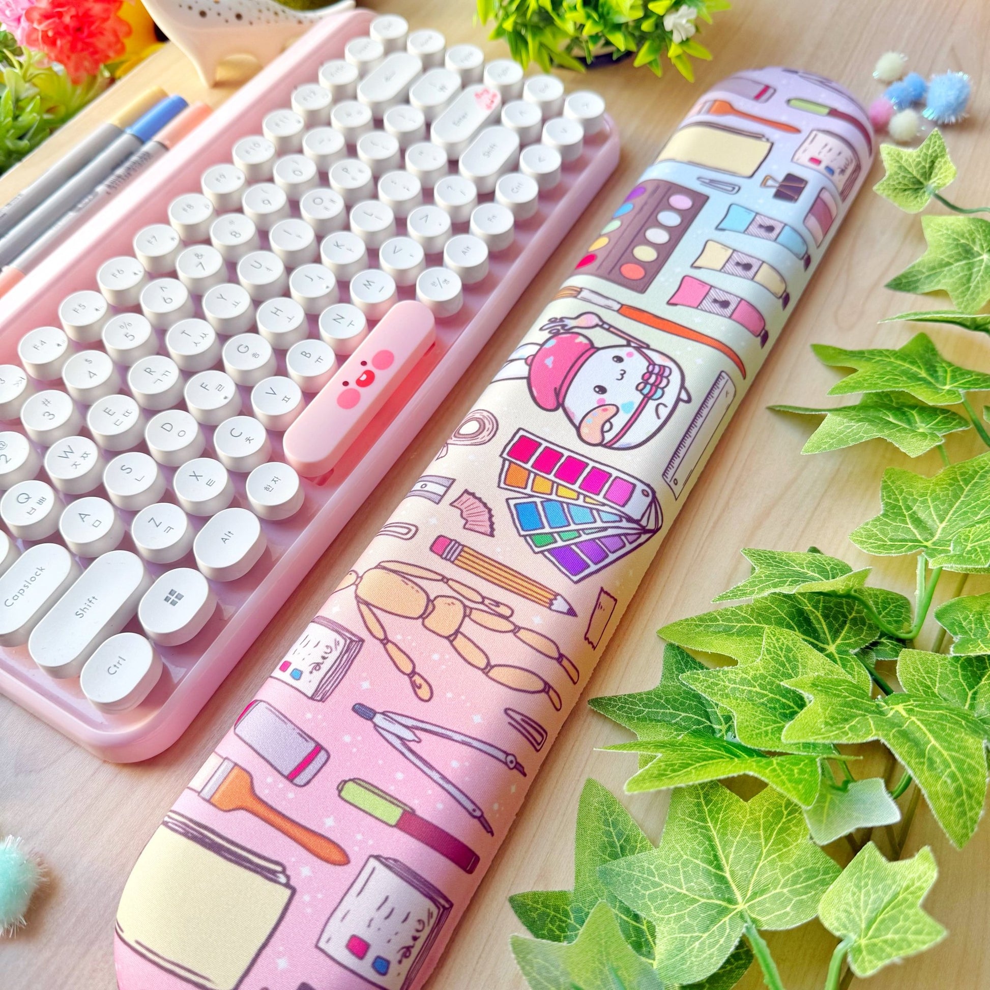 Keyboard Rest - Lil' Painted Brigade - SumLilThings