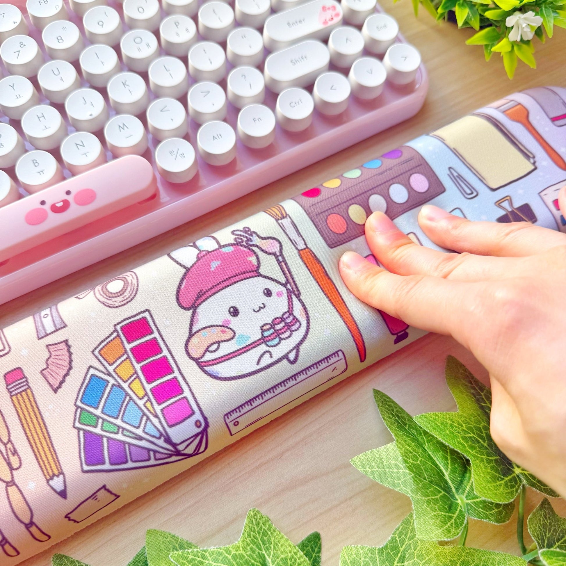 Keyboard Rest - Lil' Painted Brigade - SumLilThings