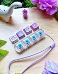 Lavender Sweets Keyboard Fidget Keychain - SumLilThings