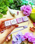 Lavender Sweets Keyboard Fidget Keychain - SumLilThings