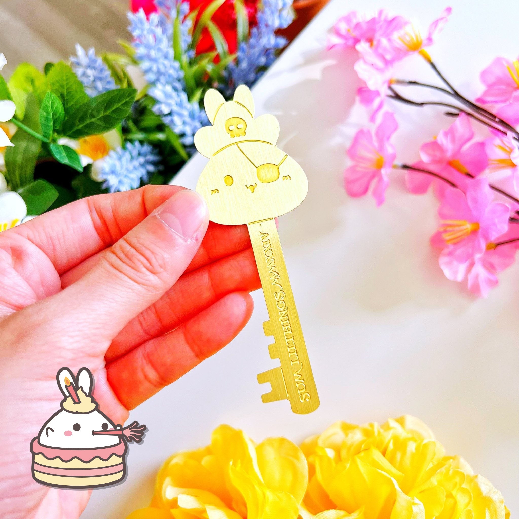 Letter Opener - Lil's Pirate Key (Metal) - SumLilThings