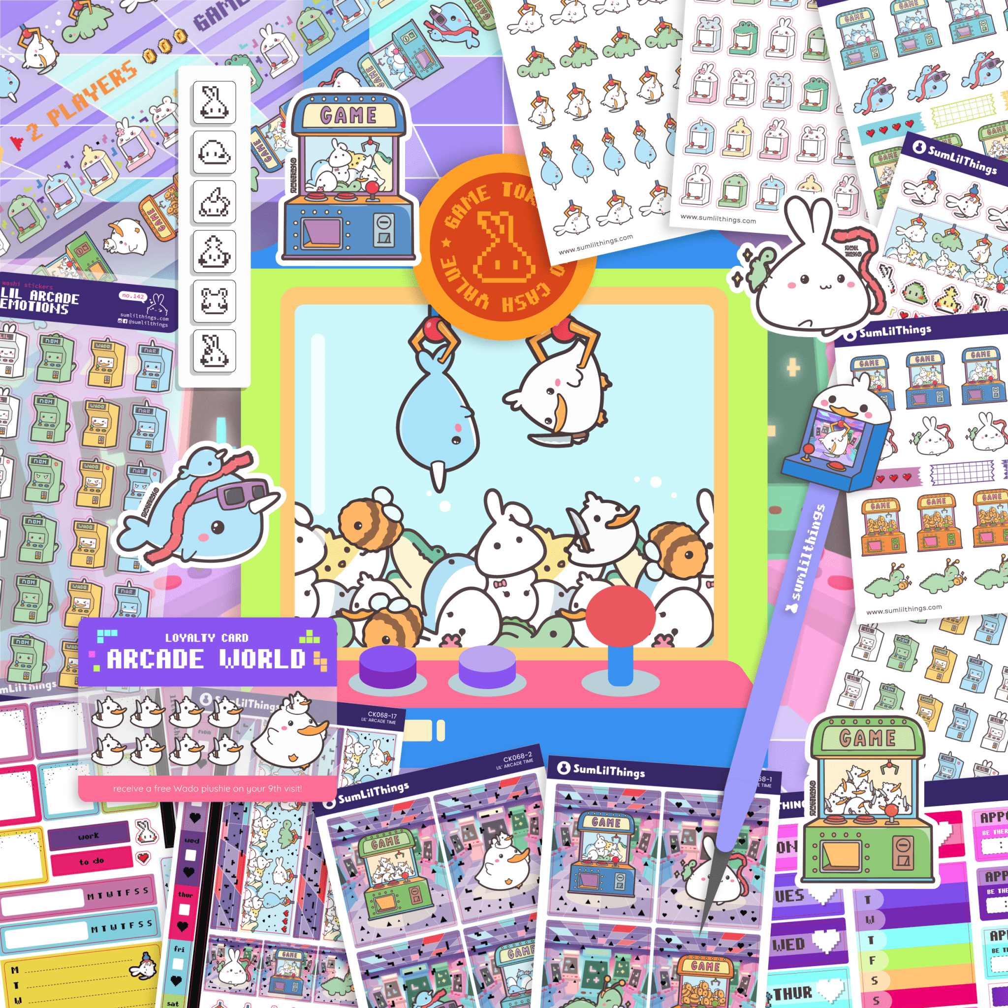 Lil' Arcade Time Mega Pack (33 Items) - 30% OFF - SumLilThings