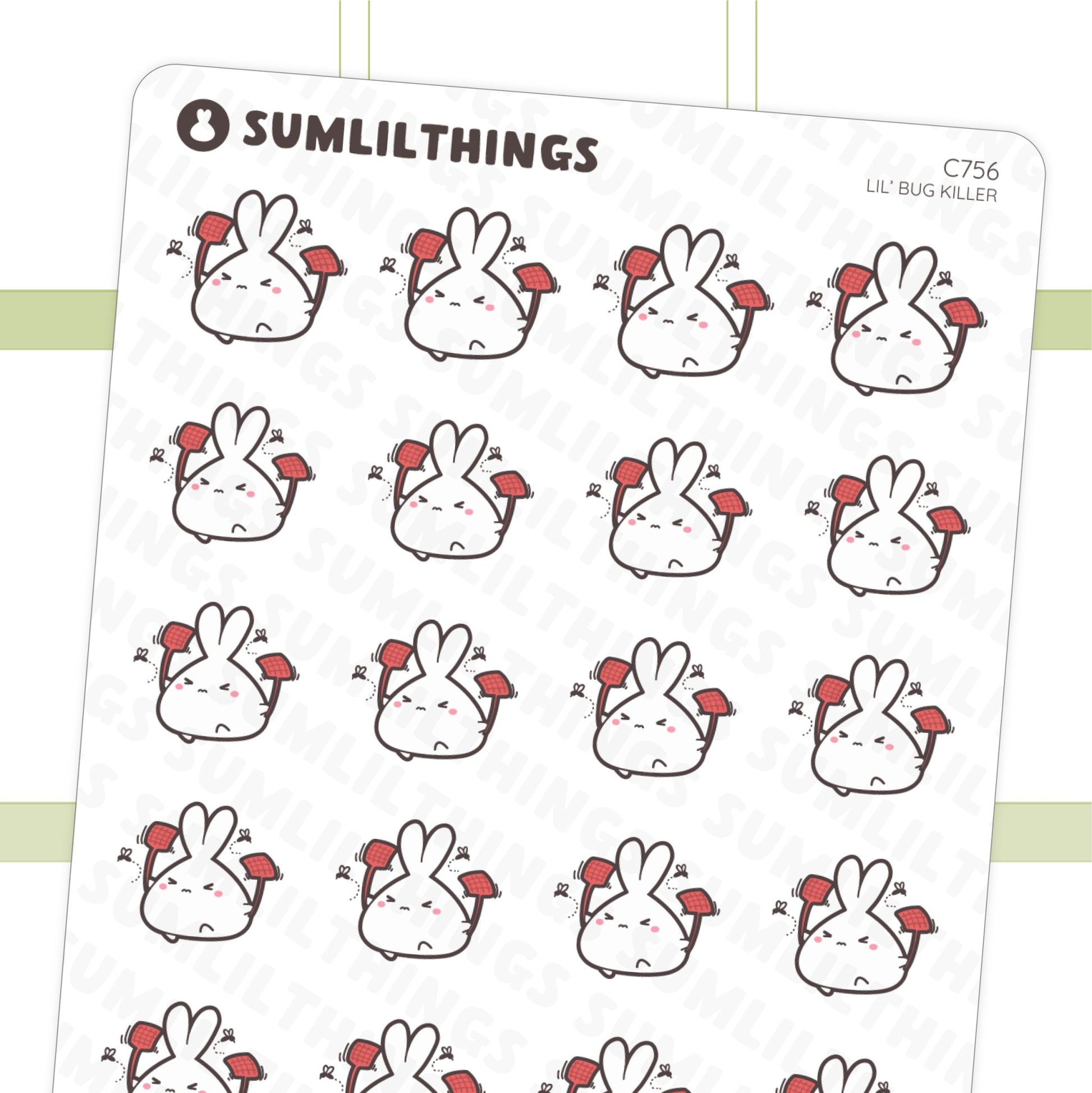 Lil’ Bug Killer Stickers - SumLilThings