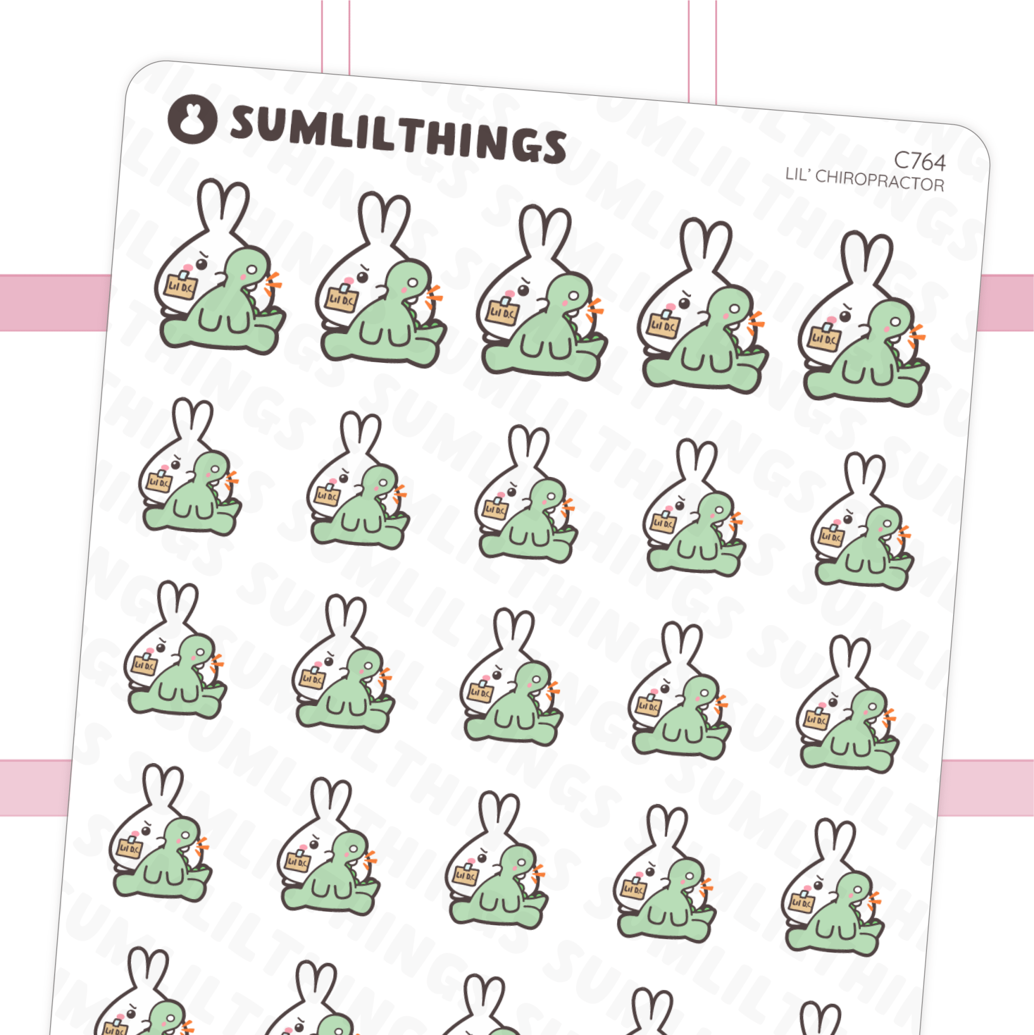 Lil' Chiropractor Stickers - SumLilThings