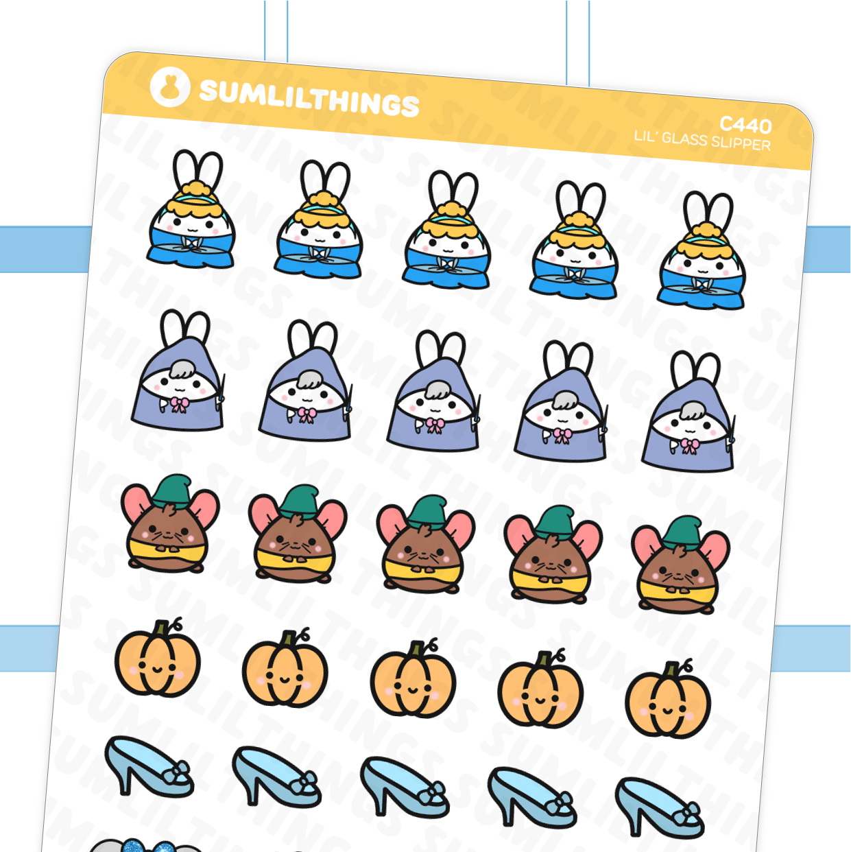 Lil' Cinderella Stickers - SumLilThings