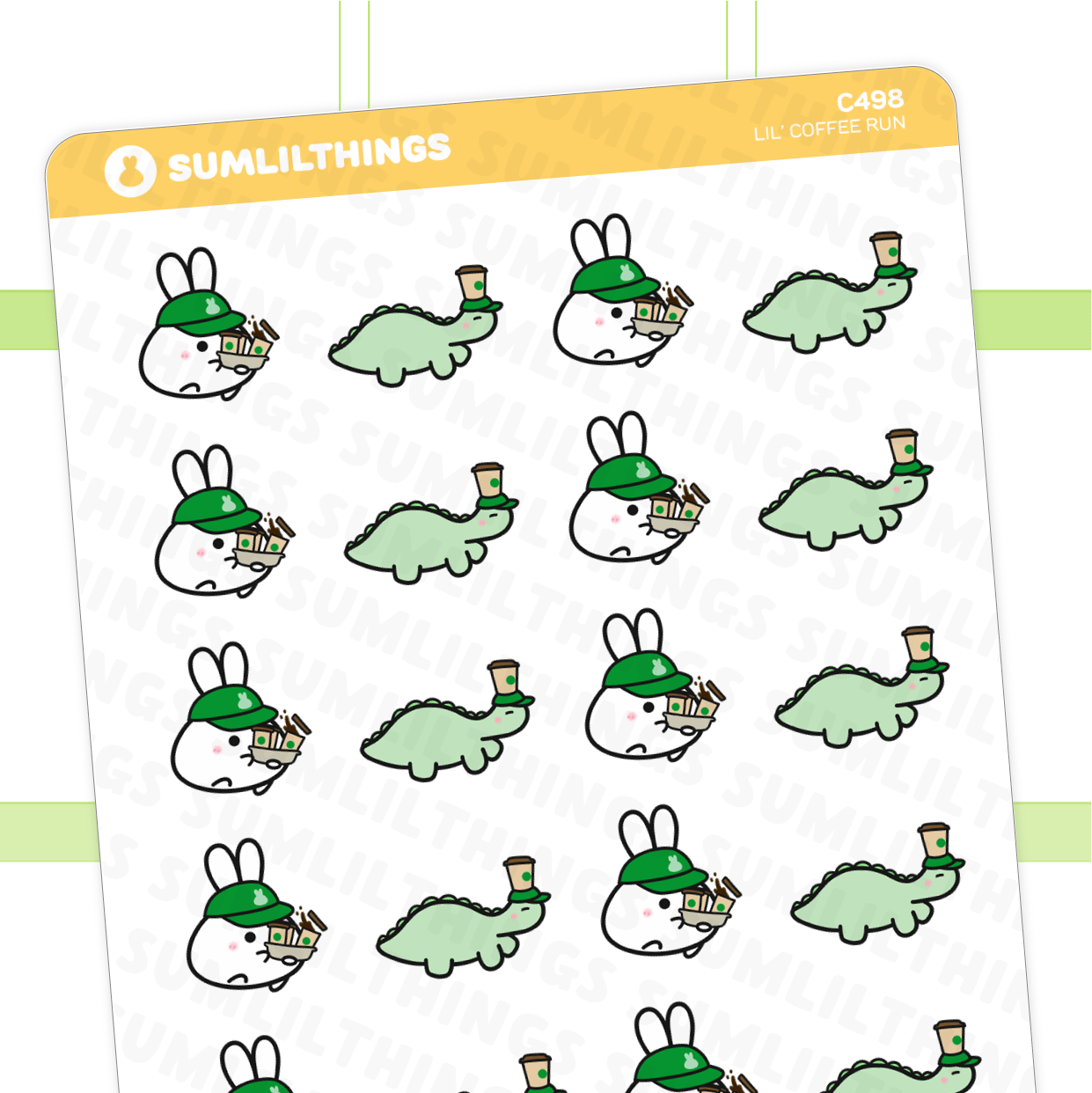 Lil' Coffee Run Stickers - SumLilThings