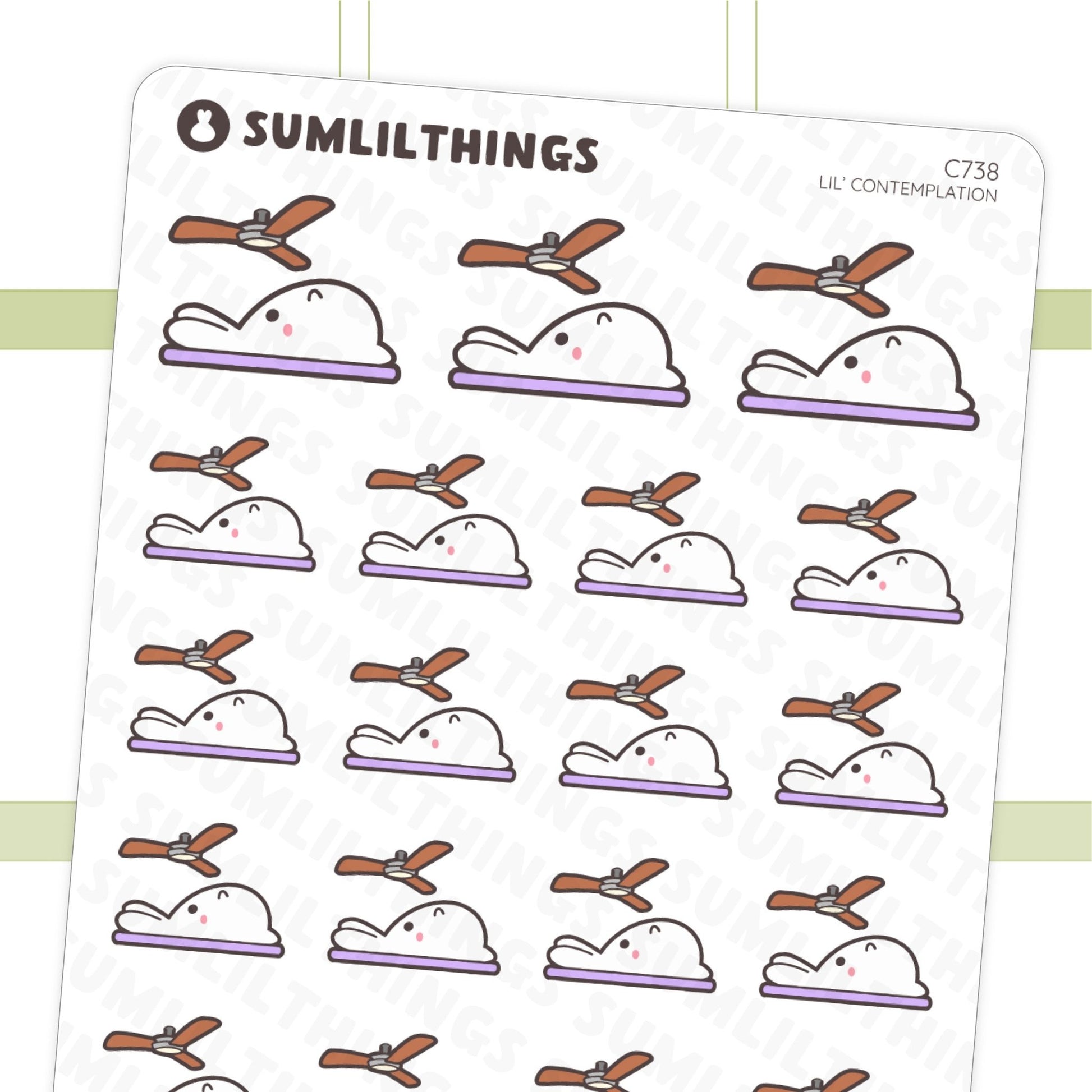 Lil' Contemplation Stickers - SumLilThings