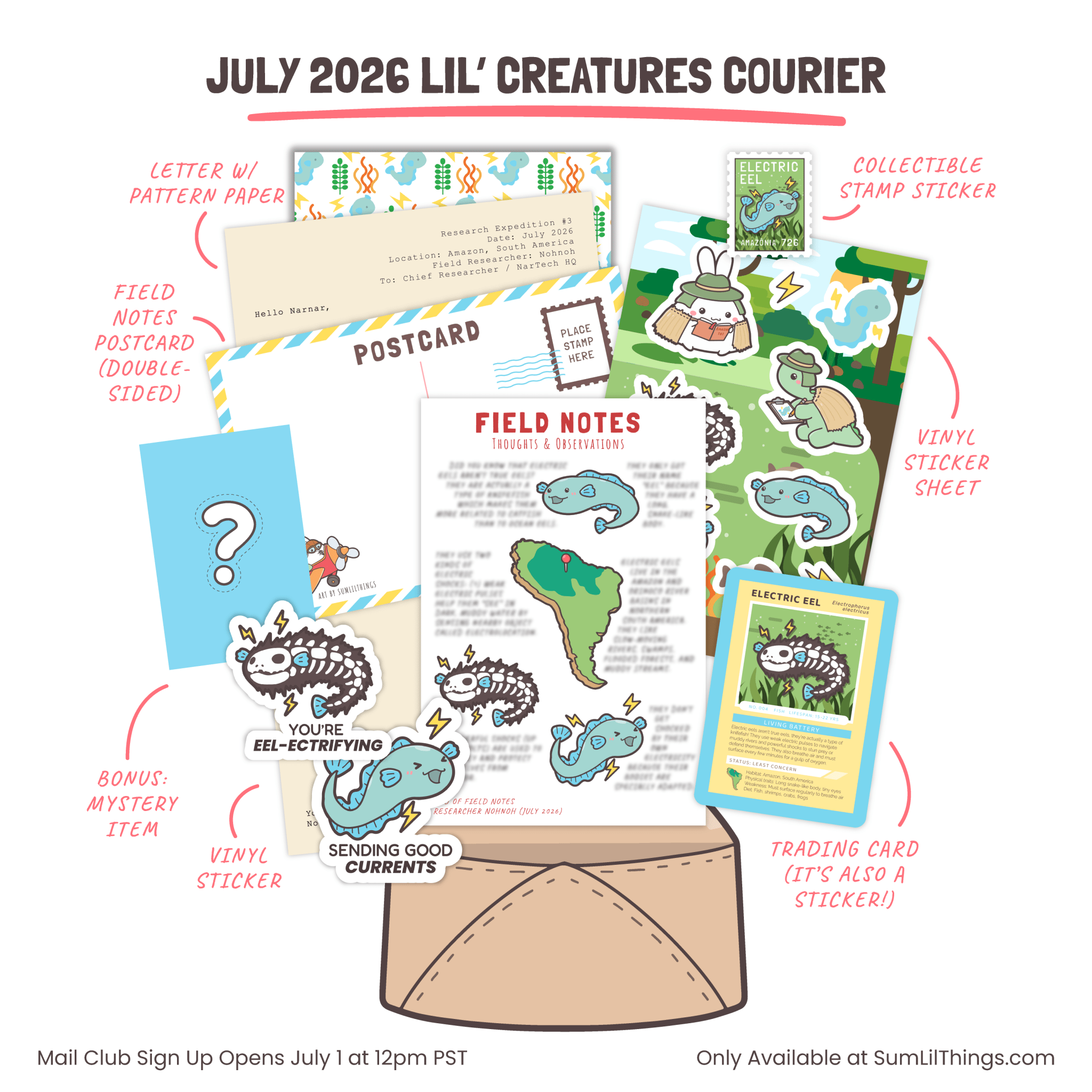 Lil' Creatures Courier (non-USA) - SumLilThings