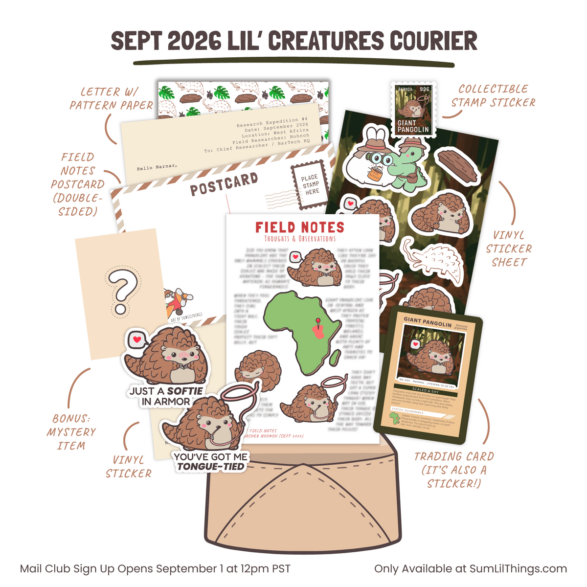 Lil' Creatures Courier (non-USA) - SumLilThings
