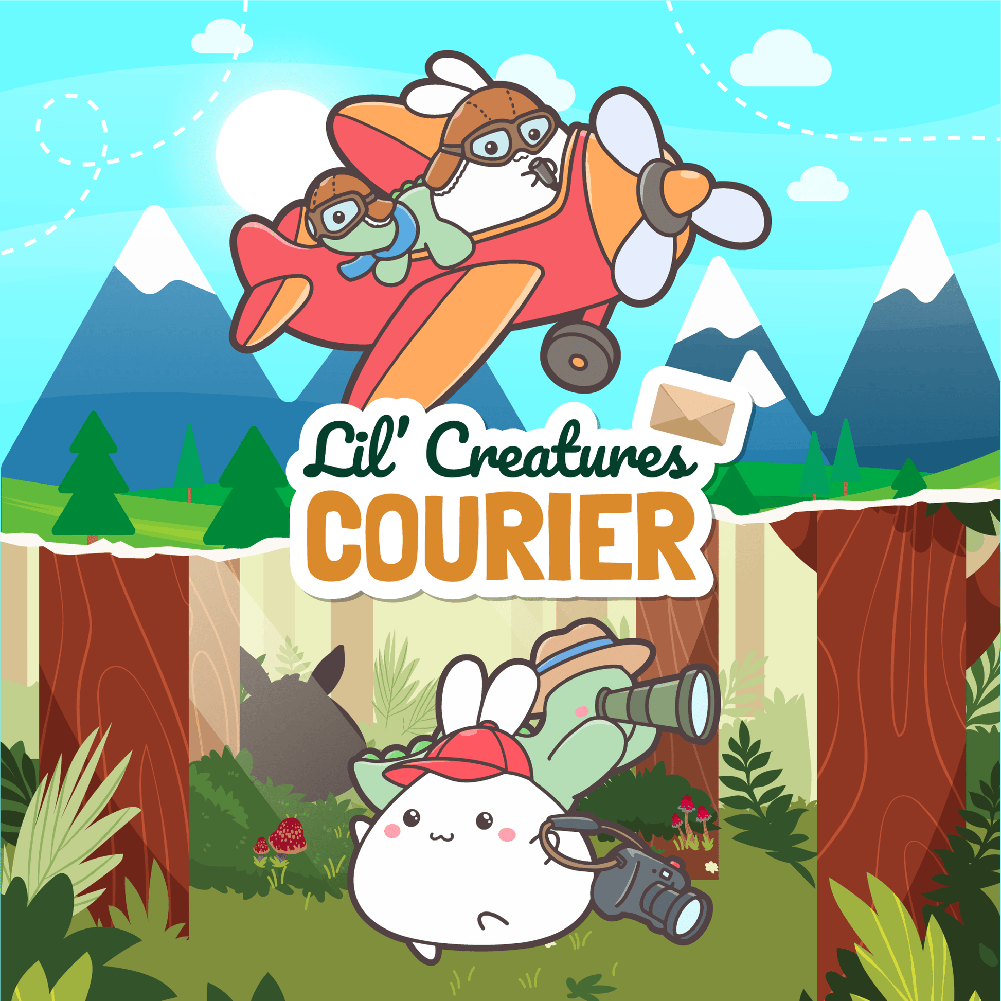 Lil' Creatures Courier (non - USA) - SumLilThings